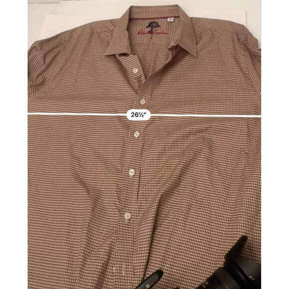 Robert Graham Men's Big & Tall 2XL Flip Cuff Long Sleeve Button Shirt - Picture 8 of 9